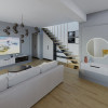 APARTAMENT PE DOUA NIVELURI CU SCARA INTERIOARA thumb 4